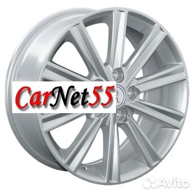 Replay 7x17/5x115 ET43 D70,1 GN140 Sil (конус, TY