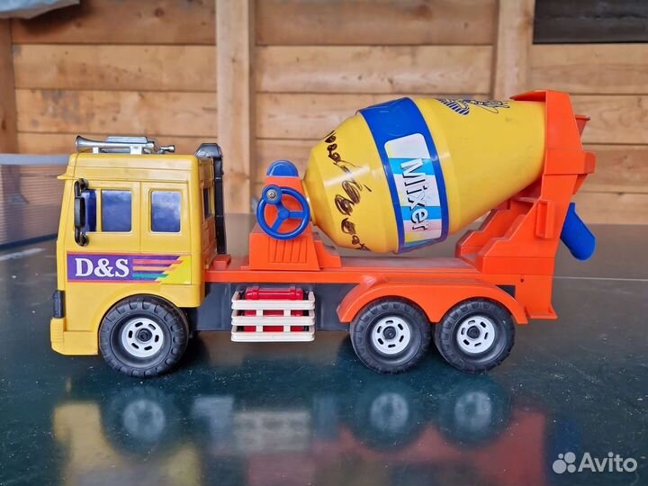 Машинка инерционная бетономешалка миксер детская