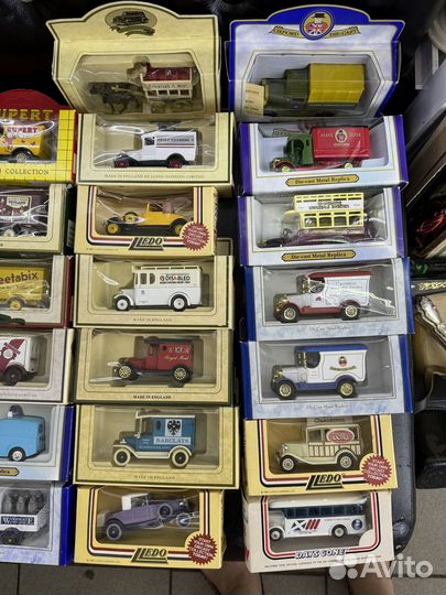 Модели машинок Lledo