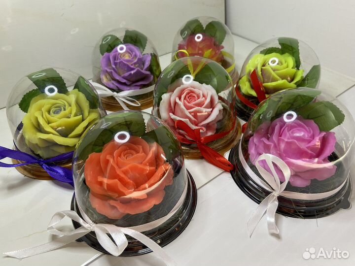 Роза из мыла