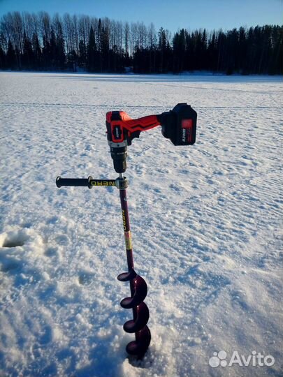 Шуруповерт для Ледобура Nawin 125N.m 20v 6Ah