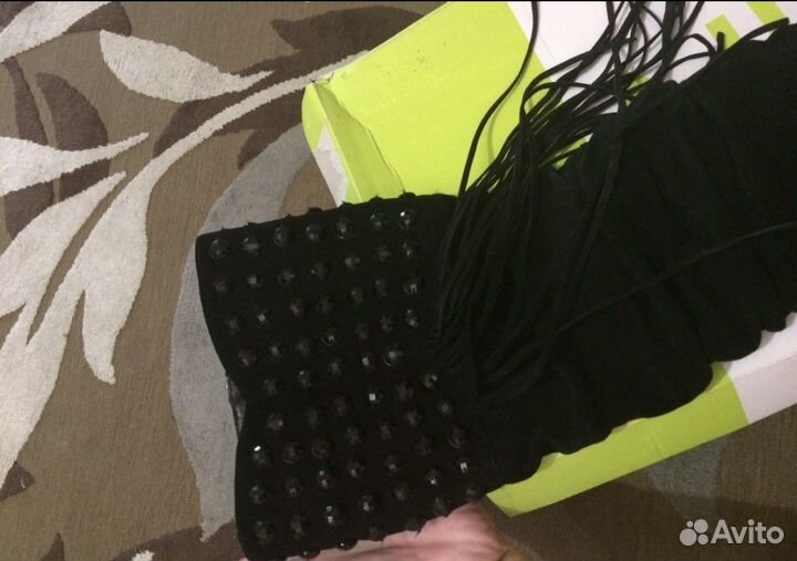 Сапоги демисезонные замша нат