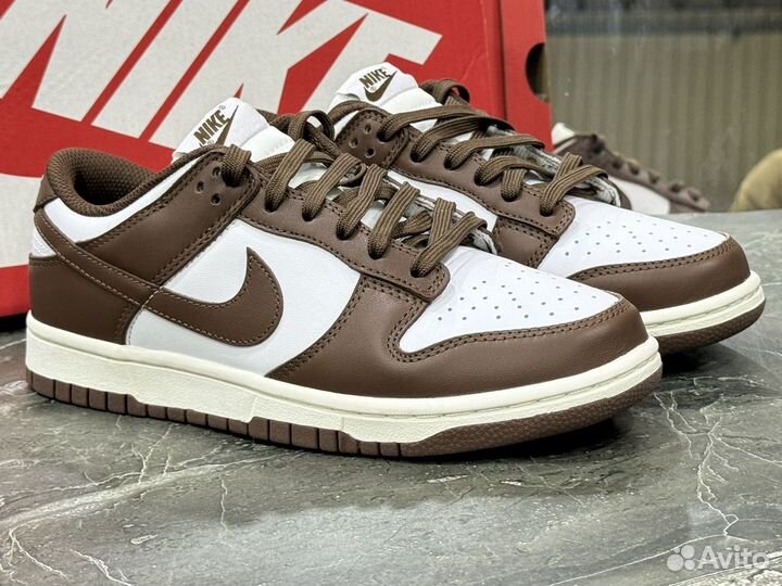 Кроссовки nike dunk LOW cacao WOW