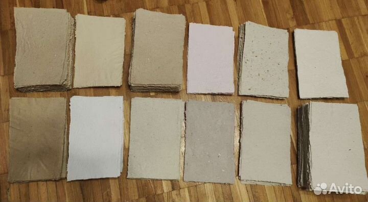 Бумага ручного литья, крафт бумага