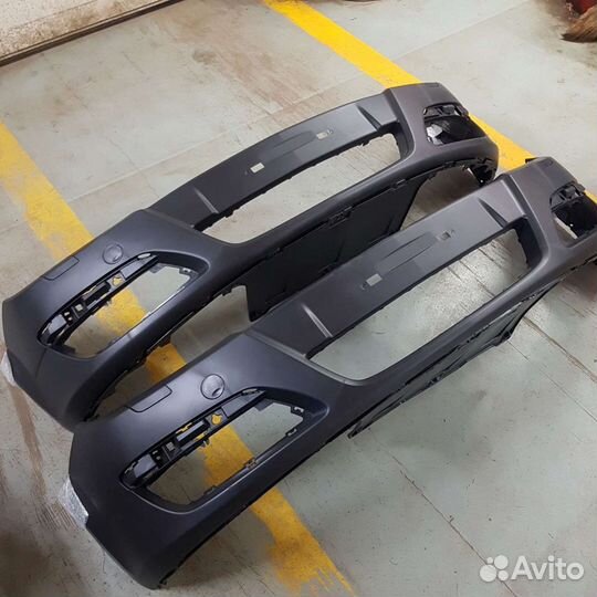 Бампера передние Opel Astra H дорестайл