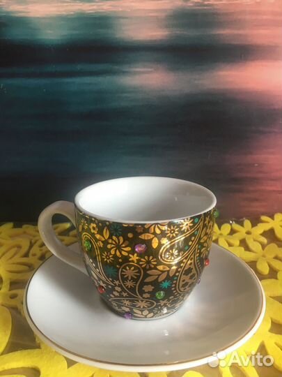 Чайная пара фарфор