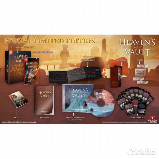 Heaven's Vault. Special Limited Edition Nintendo Switch, английская версия