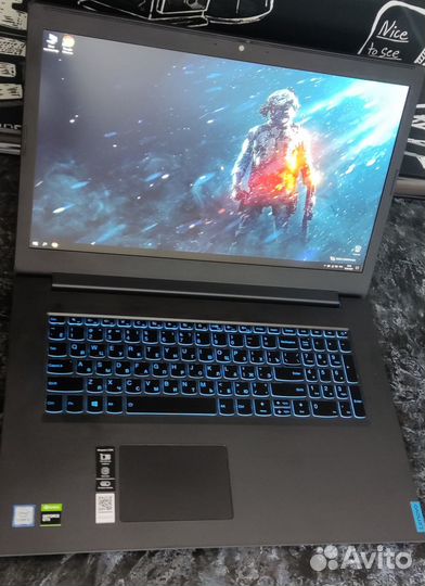 Игровой ноутбук Lenovo 17.3 i5 16Gb ddr4 GTX 1650