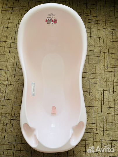 Ванночка для купания с горкой