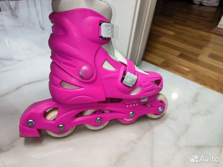 Роликовые коньки детские раздвижные