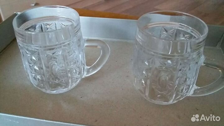 Кружка хрустальная времен СССР