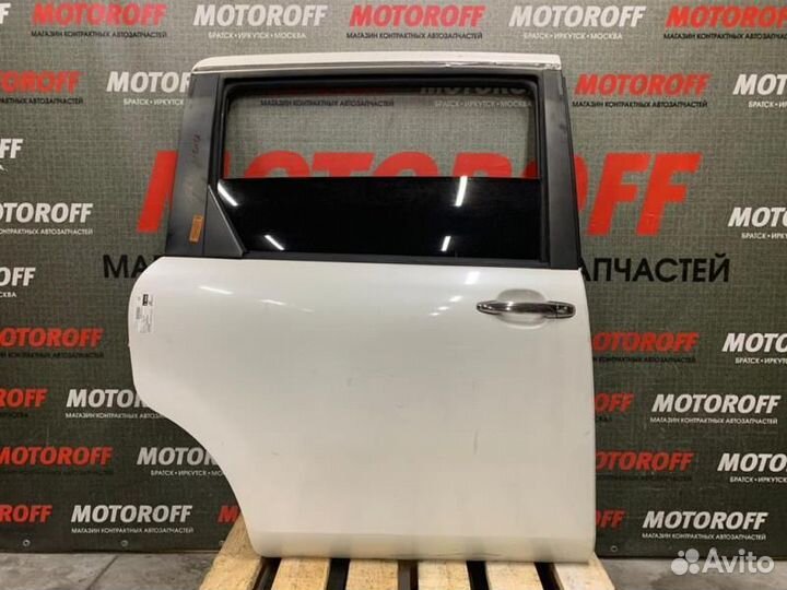 Дверь задняя правая Тойота Сиента NCP81 свет А937