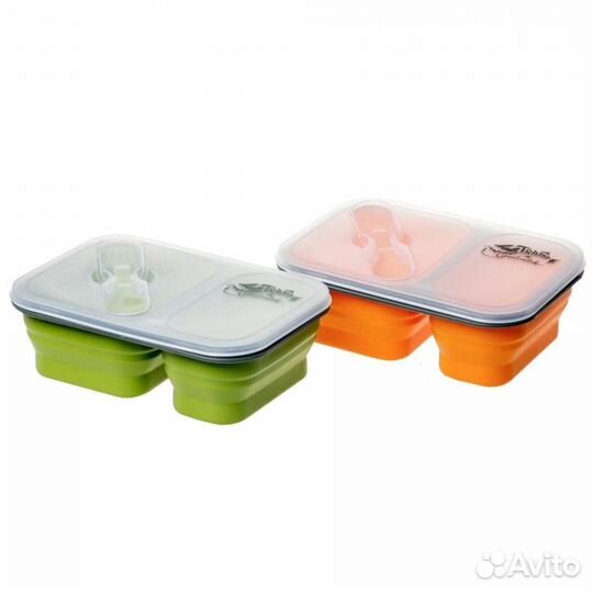 Tramp - контейнер силиконовый 2 отсека