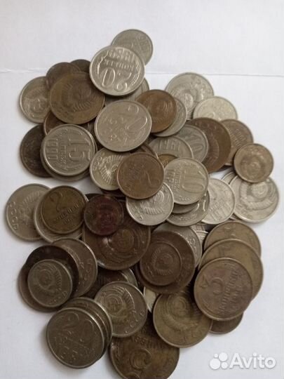 Набор монет СССР (без единого повтора)