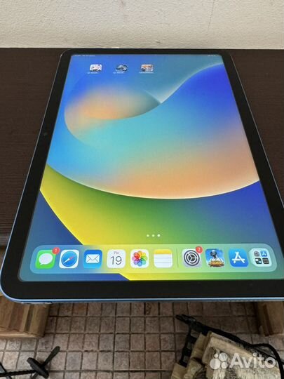 Планшет apple iPad 10 64gb синий