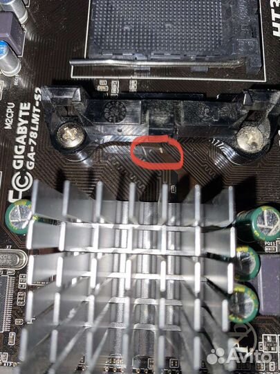 Материнская плата socket am3+