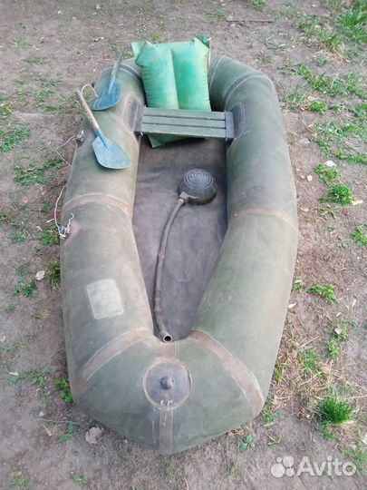 Одноместная надувная лодка СССР