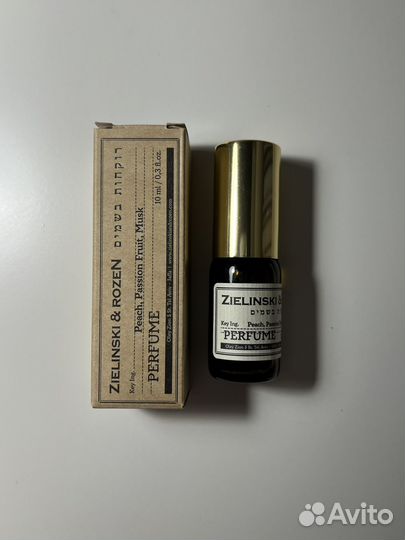 Zielinski&Rozen «Peach, passion fruit, musk» 10мл