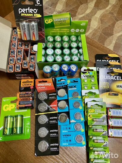 Батарейки разные