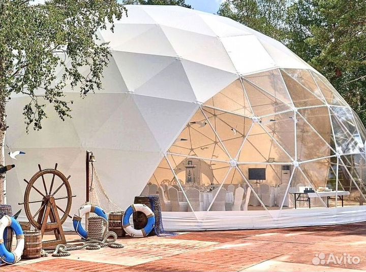 Купольный шатер, банкетный зал