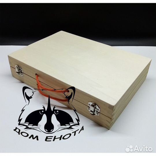 Развивающий деревянный конструктор. Ящик с инструм