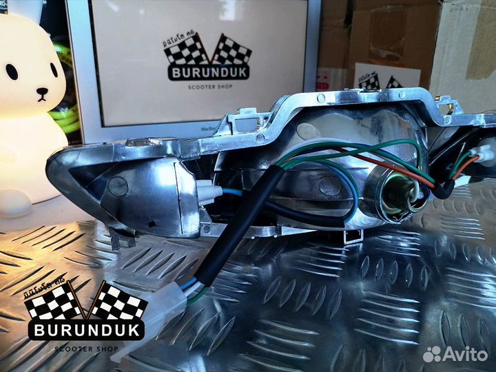 Фара передняя синяя DIO ZX 34 / ZX 35