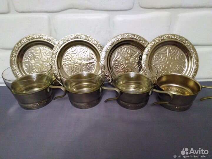 Винтажный подстаканник