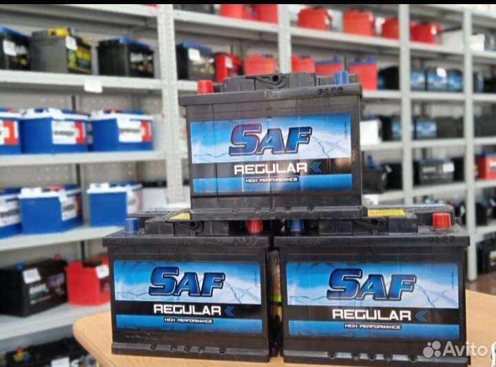 Акб SAF 62ah прямая/обратная полярность