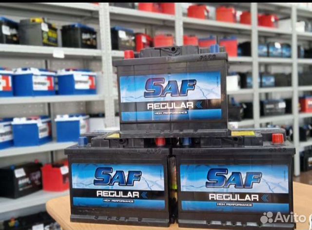 Акб SAF 62ah прямая/обратная полярность