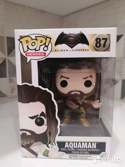 Фигурка fanko pop бетмен и супермен, Фанко поп