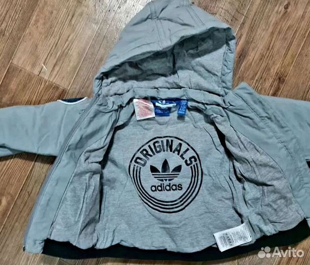 Куртка зимняя adidas детская 92р