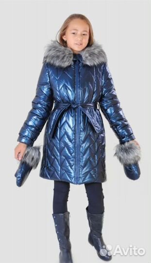 Пальто парка для девочки