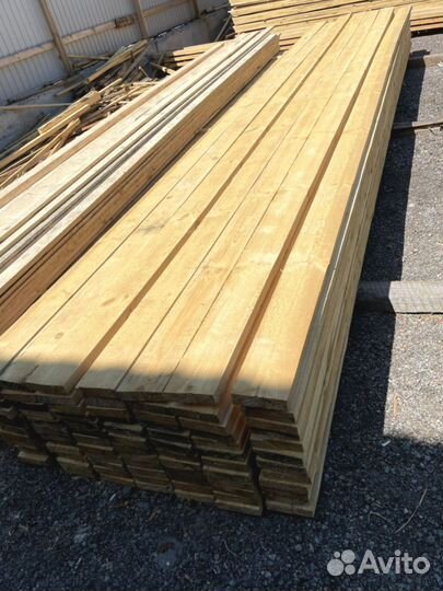 Доска обрезная 25х150х6000мм от производителя