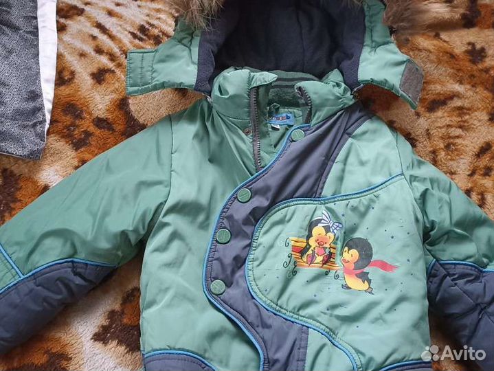 Куртка детская зимняя 86
