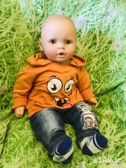 Пупс кукла ребёнок 60 см