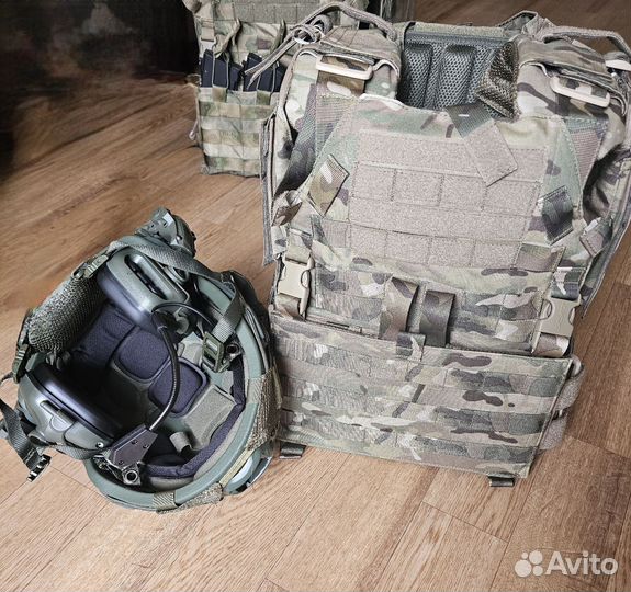 Бронежилет плитник ссо мультикам мох