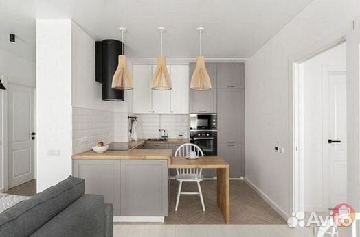 Угловая кухня как IKEA