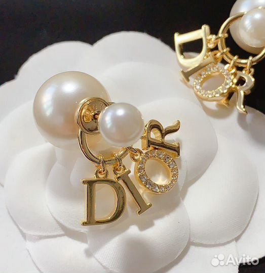 Серьги Dior