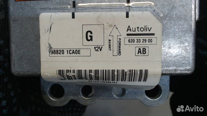 Блок управления airbag Infiniti FX, 2009