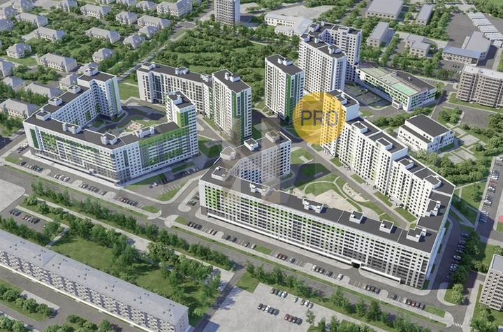 2-к. квартира, 60,9 м², 10/16 эт.