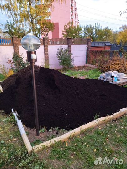 Навоз перегной торф чернозём кампос