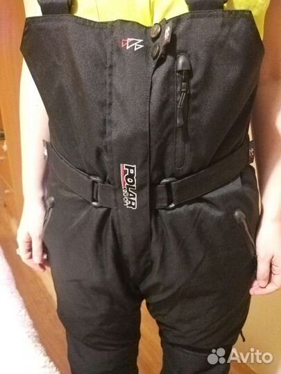 Снегоходный костюм до -30 с защитными вставками