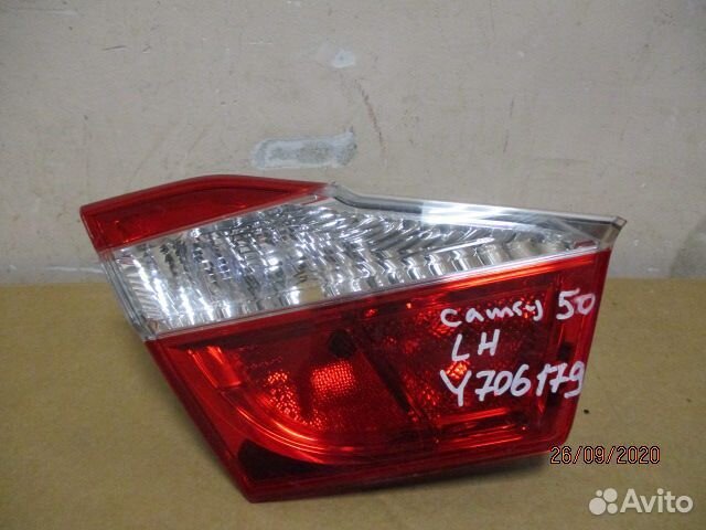 Фонарь левый Toyota Camry 50