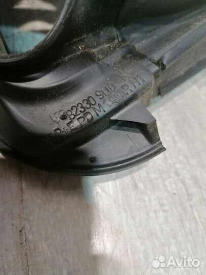 Уплотнитель зад проема стекла двери Nissan note E1