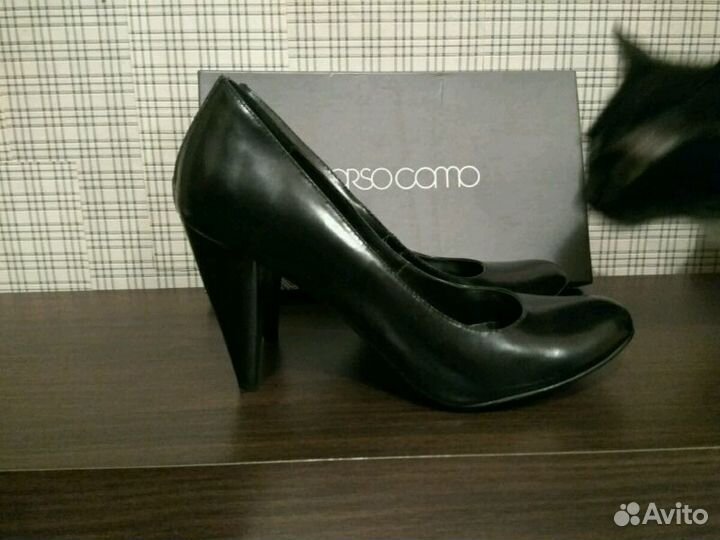 Туфли кожанные Corsocomo