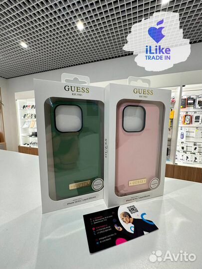 Чехол guess MagSafe iPhone 14 Pro (0328)