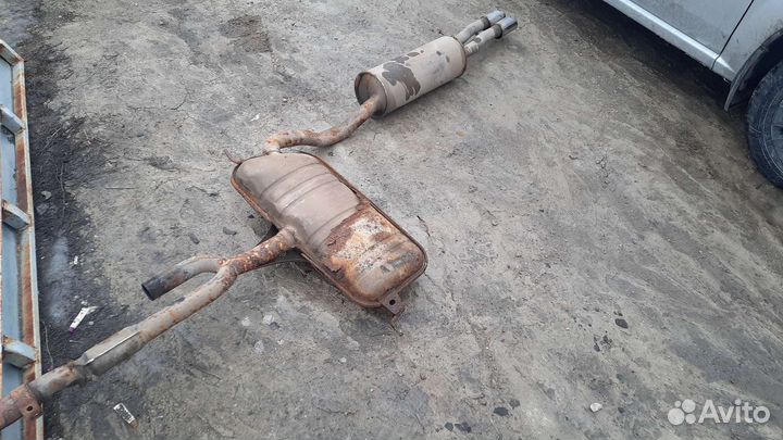 Выхлопная система Audi A4 B5 2.4 V6