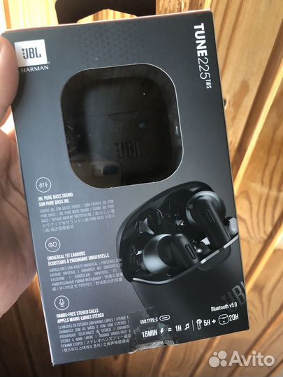 Беспроводные наушники jbl tune 225 tws