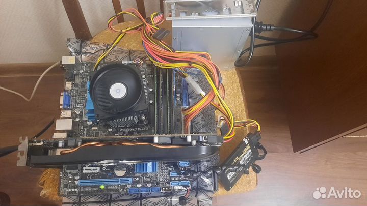 Пк x3440/8gb/hd5830/ssd 120/450wt