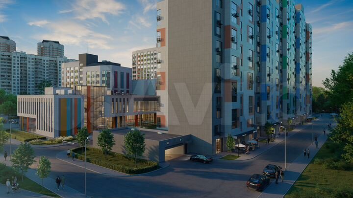 2-к. квартира, 58,6 м², 9/9 эт.